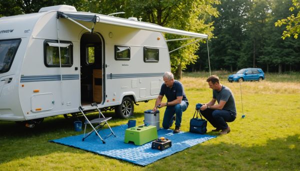 Comment installer sa caravane au camping ?