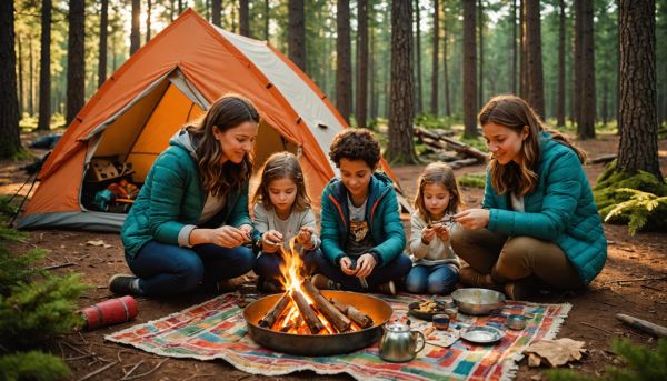 Comment occuper ses enfants au camping ?