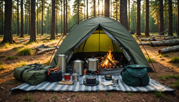 Matériel de camping indispensable
