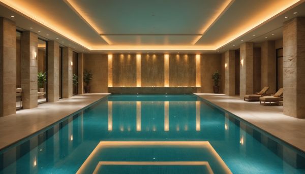 Profitez d'un grand espace aquatique chauffé
