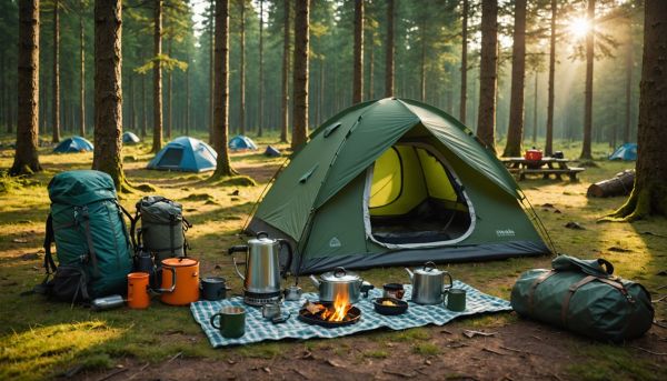 Quel équipement choisir pour camper dehors ?