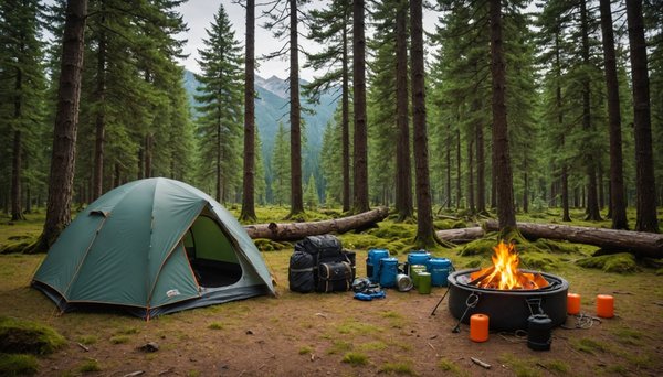 équipements indispensables pour réussir son aventure en tente en camping sauvage