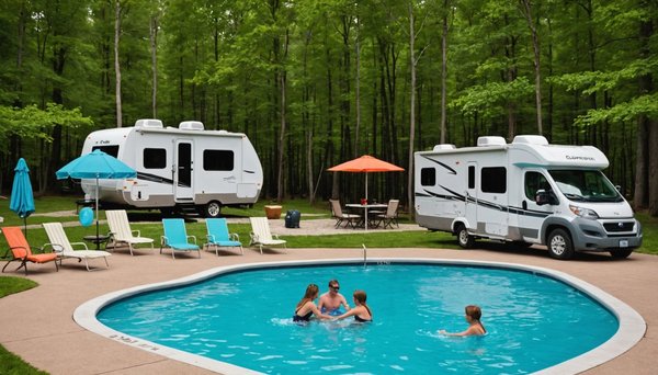 Découvrez les campings familiaux à vias avec piscines idéales